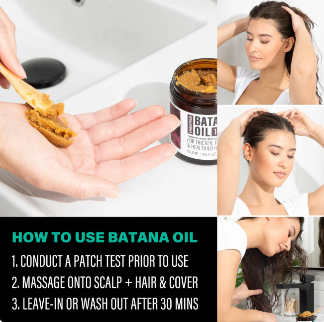 Glow Restore Hair Mask – Batana Oil for Thicker, Fuller Hair