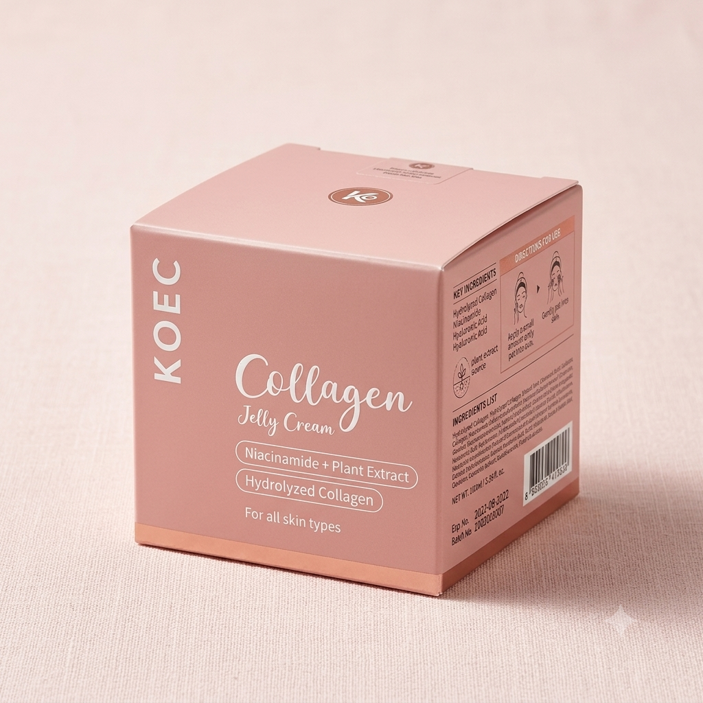 KOEC Collagen Jelly Cream | Glass Skin Moisturizer Pakistan